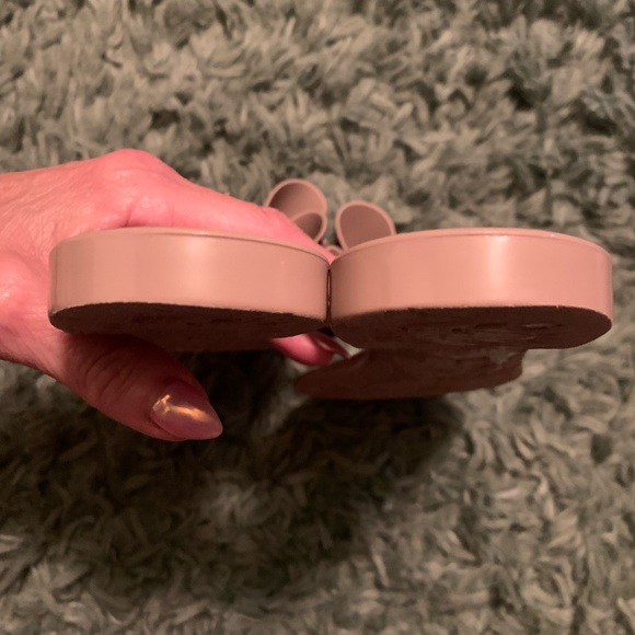 Valentino Garavani Lace Print Bow Jelly sandals Sz 38 Practically New! - Picture 2 of 4